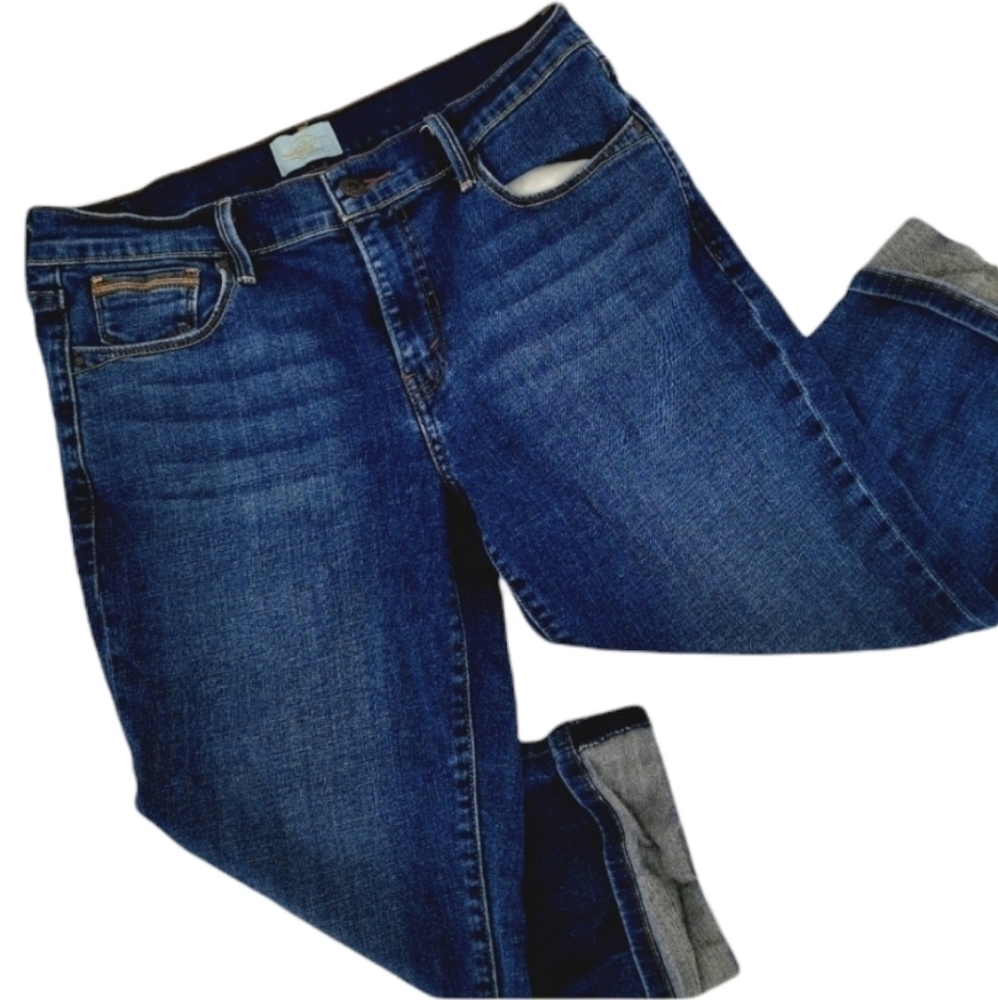 Levi's 515 Women's 6 Blue Capris Red Tag Jeans - Picture 1 of 16